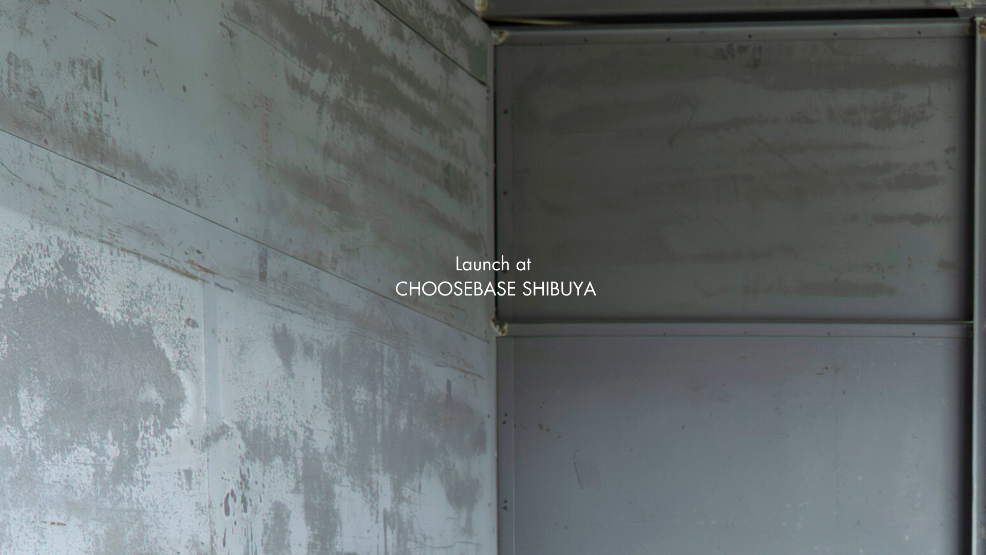 CHOOSEBASE SHIBUYAにて展開スタート