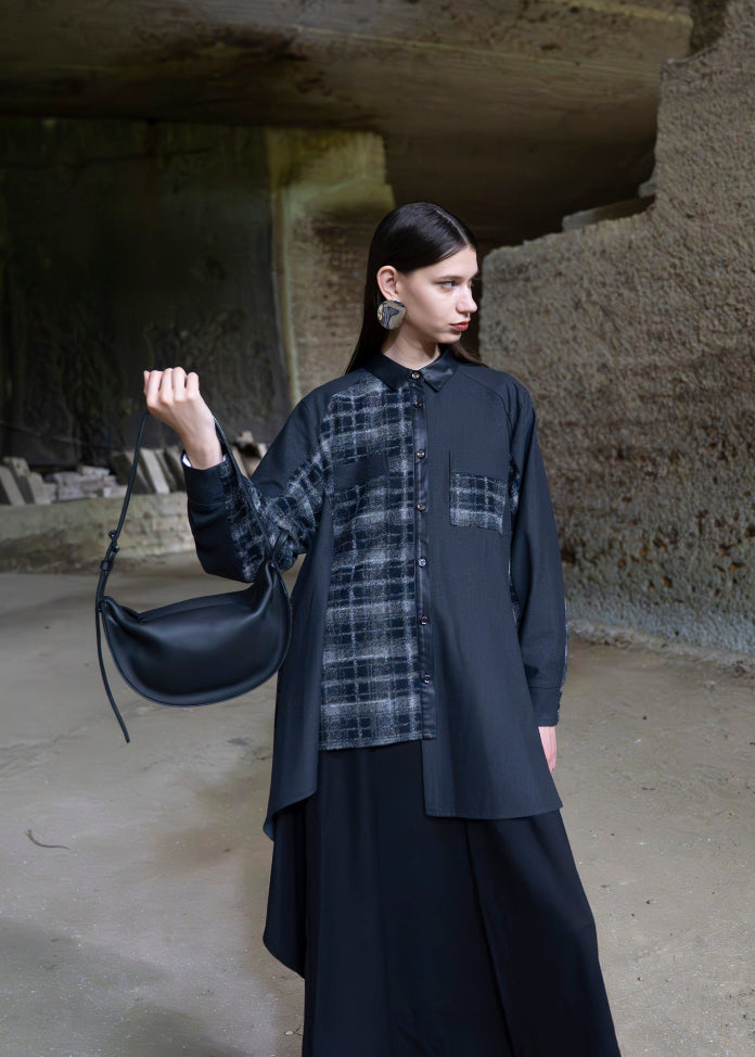ESTINE レザー編みハンドバッグタッセル付き　ブロンズシルバー　お着物にも ESTINE（エスティーヌ） LOOK ルックページ