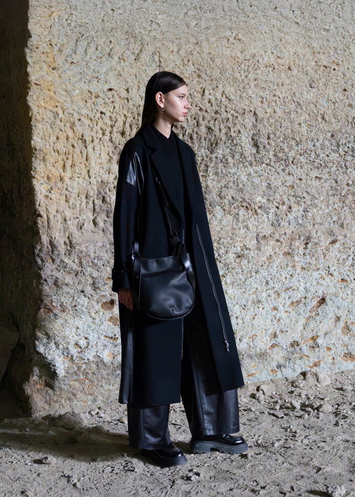 ESTINE レザー編みハンドバッグタッセル付き　ブロンズシルバー　お着物にも ESTINE（エスティーヌ） LOOK ルックページ